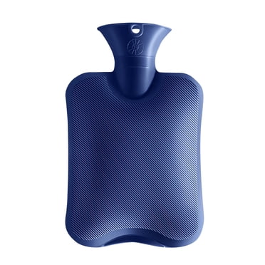 EGNMCR 2L Ribbed Hot Water Bottle, Water Injection Hot Water Bottle hot water bottle