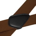 thumbnail image 3 of Buyless Fashion Bretelles pour Hommes - 48 Pouces Élastiques Ajustables Robustes 2 Pouces de Large - Dos en X, 3 of 7