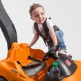 thumbnail image 3 of Step2 Toddler Children McLaren 570S Sports Car Push Pull Ride On Toy, Orange, 3 of 7