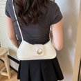 thumbnail image 4 of fastboy Sac à Main Élégant avec de Larges Applications Idées Cadeaux Taille Appropriée Premium Blanc, 4 of 6