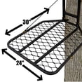 thumbnail image 2 of Muddy The Boss Wide Stance Hang On 1 Person Deer Hunting Tree Stand Platform, 2 of 5