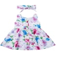 thumbnail image 1 of Robe d'Été à Fleurs pour Tout-Petits, Nourrissons, Enfants, Bébés Filles, Princesse, Robes de Fête 0-4 Ans, 1 of 6