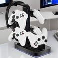 thumbnail image 4 of Game Controller Charging Station & Headset Holder - Compatible With Nintendo Switch 2/PS5/Xbox Series - Storage Rack, 4 of 6