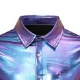 thumbnail image 4 of Birdeem Chemise pour Hommes, Manches Courtes, Col à Revers, Décontractée, Sportive, 4 of 12