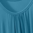thumbnail image 4 of Diufon Robe de Pyjama pour Femme Été Mince Respirante Sans Manches Col Ras du Cou Chemises de Nuit Décontractées Amples Vêtements de Nuit pour la Maison, 4 of 6
