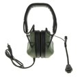 thumbnail image 2 of Casque de Chasse Pliable, Casque de Communication Électronique Rembourré Doux, Vert, 2 of 8