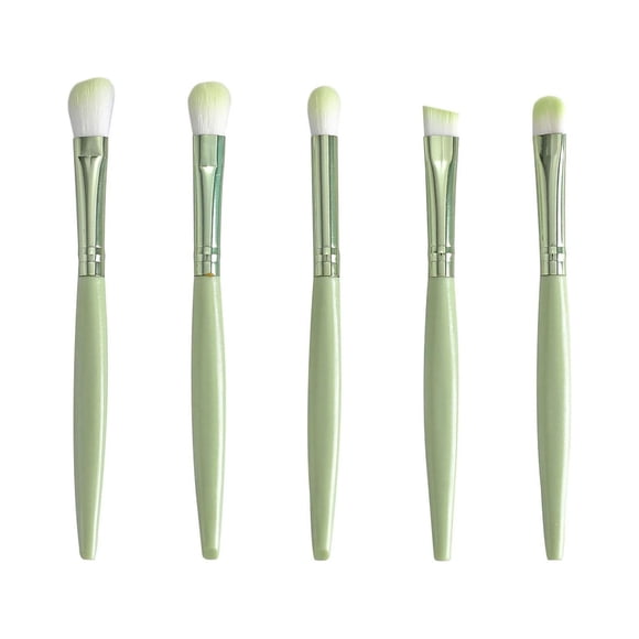 TopLLC Eyeshadow 5 Makeup Brush Sets Portable Barrel Travel Set Full Set Of Makeup Eye Shadow Brush Eyebrow Brush High Gloss Brush Fiber Hair Makeup brush