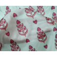 thumbnail image 4 of oneOone Silk Tabby Fabric Leaves & Paisley Block Print Sewing Fabric BTY 42 Inch Wide, 4 of 4