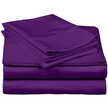 1200 Thread Count 4 Piece Quality Sheet Set 12 Inch Deep Pocket 100% Egyptian Cotton Solid Pattern