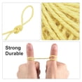 thumbnail image 4 of Uxcell 164 Feet 0.08" Jute Twine Jute Rope Jute Twine String Cords Yellow for DIY, 4 of 6