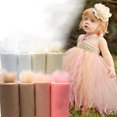 thumbnail image 3 of Wweixi White Roll Wrist Tulle Coil Durable And Reliable Wedding Essentials Easy To Ad Clean Roll Tulle light grey 1Set, 3 of 6