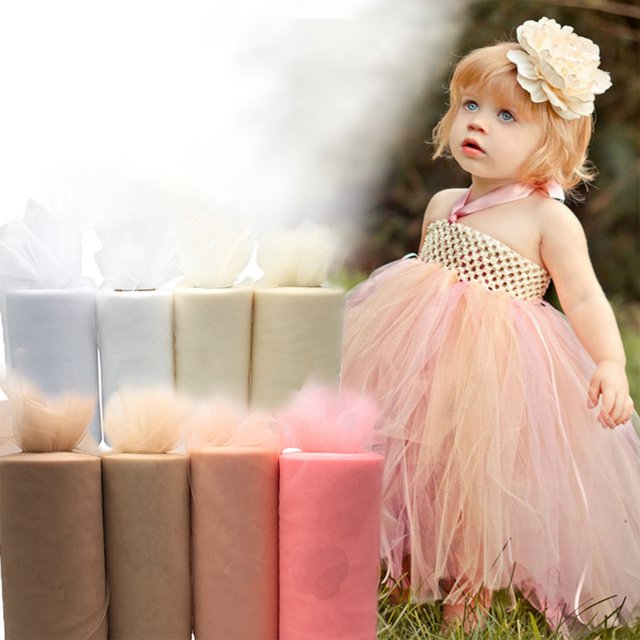 maskred Polyester Durable And Reliable White Roll Wrist Tulle Essential For DIY Weddings Color Available bud green 1Set