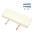 thumbnail image 1 of Milaget Massage Table Length Extender PU Cover Pratical Attachment Extension Cushion beige, 1 of 9