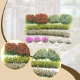 thumbnail image 4 of Bunblic DIY Miniature Grass Tufts Artificial Grass Modeling Versatile Flower Cluster for Architecture Building Train Landscape Style F, 4 of 4