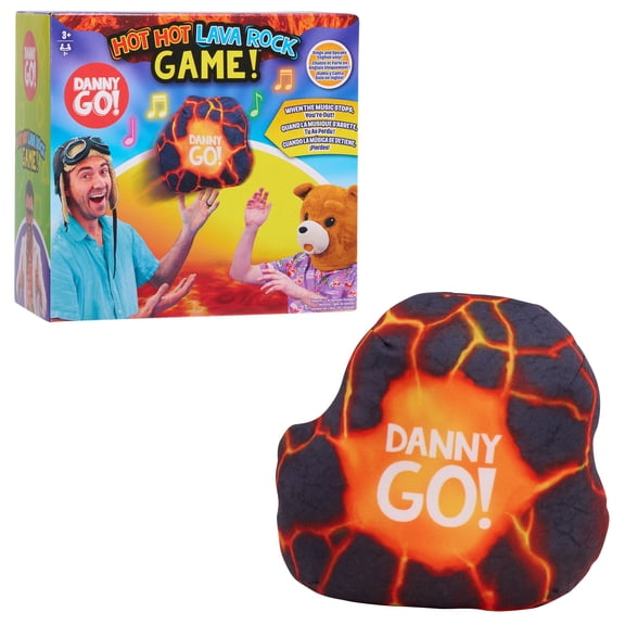 Danny Go! Hot Hot Lava Rock Game, Interactive Toss Game with Lights and Music