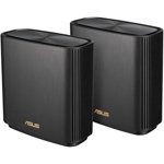ASUS ZenWiFi XT9 (B-2-PK) AX7800 Tri-Band WiFi 6 Mesh WiFi System covers up to 5700 sq ft