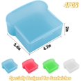 thumbnail image 3 of Hinati Clearance on Sale 2Pcs 20Oz Sandwich Box Food Grade Allow Microwave Heating and Preservation Airtight Food Storage Containers Spaghetti Container for Pantry Organization and Storage, 3 of 8