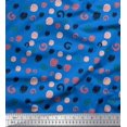 thumbnail image 1 of Soimoi Georgette Viscose Fabric Brush Stroke Abstract Print Fabric by Yard 42 Inch Wide, 1 of 3