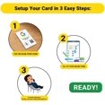 thumbnail image 2 of Custom Reusable Tag-Tap/QR Social Review Card -5 Pack Instant Social Reviews Card - QR Code and NFC Cards for Business, Social Review Tap Card, 2 of 5