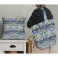 thumbnail image 5 of Soimoi Polyester Crepe Fabric Leaves & Magnolia Floral Print Fabric by Yard 52 Inch Wide, 5 of 5