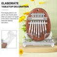 thumbnail image 3 of 2pcs Clear Kalimba Holder Acrylic Kalimba Stand Thumb Piano Holder Display Rack, 3 of 9