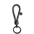thumbnail image 1 of Leather Braided Woven Rope Keychain Lovely DIY Bag Hanging Pendant Exquisite Key Chain Car Keyring Holder Metal Jewelry for Men Bicolor Apricot, 1 of 9