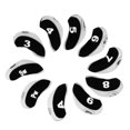 thumbnail image 2 of 10PCS Neoprene Golf Club Headgear Iron Protector Case Pouch for Men Golf Game White, 2 of 8