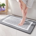 thumbnail image 1 of Vacemry Microfiber Bath Mats for Bathroom Non , Absorbent Soft Shower Floor Mat, Quick Dry Washable Bathroom Rugs for Tub Sink Laundry Room, 16x24 Inches, 1 of 6