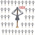 thumbnail image 1 of Chendee 50Pcs Self-Drilling Drywall Anchor Kit - Hollow Wall Anchors With Screws, 1 of 8