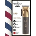 thumbnail image 2 of Conair Barber Shop Pro Series Metal Lithium‑Ion Hair Clipper, Cordless Pro DC Motor with 45 mm Stainless Steel Blade & 6 Combs, 2 of 6