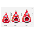 thumbnail image 4 of Lits de Maison pour Chat en Forme d'Arbre de Noël pour Animaux - Portail Rouge et Vert, Tente Intérieure pour Chatons, Grotte, Nid, 4 of 4