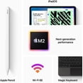 thumbnail image 2 of Restored Tablet Pad Pro 12.9" Wi-Fi + Cellular 128GB - Silver 2022 6th Generation MP5Y3LL/A (Refurbished), 2 of 5
