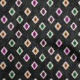 thumbnail image 1 of oneOone Georgette Viscose Black Fabric African Aztech Sewing Material Print Fabric By The Yard 42 Inch Wide, 1 of 4