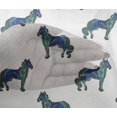 thumbnail image 4 of oneOone Viscose Chiffon Fabric Horse Block Fabric Prints By Yard 42 Inch Wide, 4 of 4