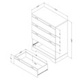 thumbnail image 2 of South Shore Reevo 4-Drawer Chest, 2 of 7