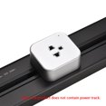 thumbnail image 2 of Yeacher Track Sockets Power Track Socket Outlet Electric Mobile Track Socket Power Track Adapter for Office Kitchen and Living Room, 2 of 8
