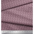 thumbnail image 3 of Soimoi Moss Georgette Fabric Triangle Shirting Print Sewing Fabric Yard 42 Inch Wide, 3 of 3