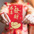 thumbnail image 2 of Shisuyan 30 Pcs Enveloppes Rouges l'Année du Dragon Enveloppes d'Argent Porte-Bonheur Nouvel An Chinois Enveloppe Rouge Style Mixte, 2 of 9