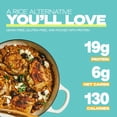 thumbnail image 4 of Kaizen Low Carb Keto Mediterranean Rice -High Protein (20g), Keto Friendly, Gluten-Free, Plant-Based, Made with High Fiber Lupin Flour - 8 ounces (Pack of 3), 4 of 8