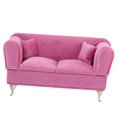 thumbnail image 3 of segolike Jewellery Box Organizer Pink Jewellery Storage Case for Necklace Rings Showcases Double Sofa, 3 of 6