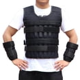 thumbnail image 4 of Xingzhi Weight Vest Weighted Bracelet Ankle Weights Jacket Loading Vest for Training 35kg Capacity, 4 of 9