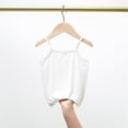 thumbnail image 2 of Plebaso Kids Girls Sleeveless T-Shirt Solid Color Spaghetti Strap Top Tee Baby Summer Clothes, 2 of 6