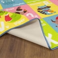 thumbnail image 1 of KC Cubs Playtime Collection ABC Alphabet Animal Educational Learning & Game Area Rug Carpet for Kids and Children Bedrooms and Playroom, 1 of 5