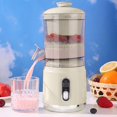thumbnail image 4 of ABPWLY Fruit Mixer Blender Wireless Portable Orange Juicer, 1300mAh Battery, LCD Display, Non-Slip Base, 600ml Capacity, for Home, Travel, Easy Clean,Charging, 4 of 5