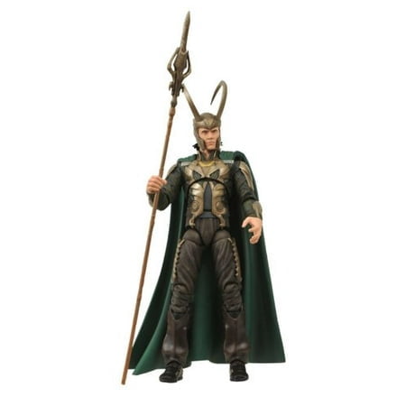 Diamond Select Toys Marvel Select: Figure d'action de Loki (version Movie)