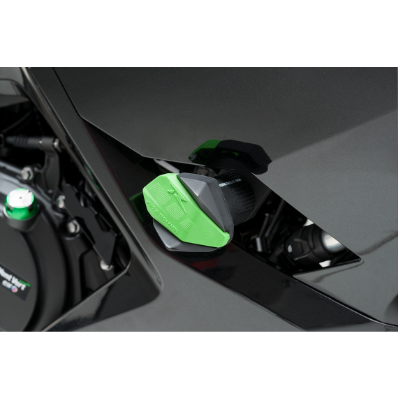 Couvercle de Glissières de Cadre R12 - Bouchons de Glissière - Vert