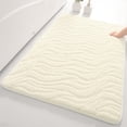 thumbnail image 1 of EGNMCR Bathroom Rugs, Extra Thick Microfiber Striped Door Mat - Non-Slip Bathroom Kitchen Entry Rug Water-Absorbent Floor Mat For Bathroom Kitchen Doorway Foot Mat Bathroom Rug Blanket, 1 of 7
