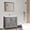 Grey, variant on Vanity Art 36 in. W Single Sink Modern Bathroom Vanity with Ceramic Top and Free Mirror