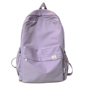 Sac à dos Cute Color Sac à Dos Léger Grand Capacité Student Book Bag Sac à l'école Sac à jour Casual pour les voyages en plein air Camping Picnic