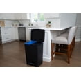 thumbnail image 3 of Mistral 50L iCan® Recycle Step Can Black, 3 of 6